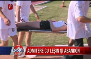Admitere cu lesin si abandon
