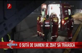 O suta de oameni se zbat sa traiasca