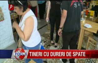 Tineri cu dureri de spate