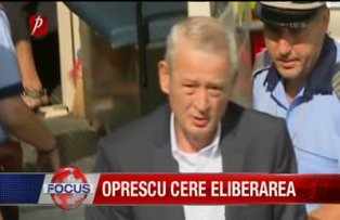 Oprescu cere eliberarea