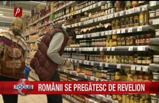 Romanii se pregatesc de revelion