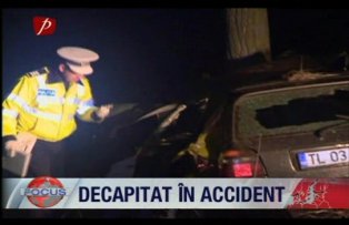 Decapitat in accident