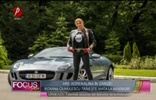 Roxana Ciuhulescu trăieşte viaţa la maximum!