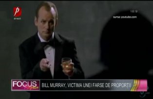 Bill Murray, victima unei farse de proporţii