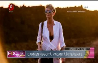 Carmen Negoiţă, vacanţă în Tenerife