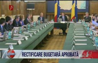 Rectificare bugetara aprobata