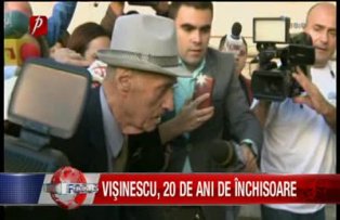 Vişinescu, 20 de ani de închisoare