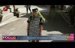 Da, mama! Am ajuns si la Seul!