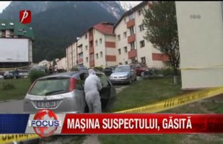 Maşina suspectului găsită