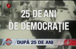 25 de ani de la Revoluţie