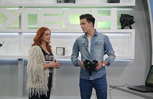 Oculus Rift este testat de Ioana Petric la Playtech