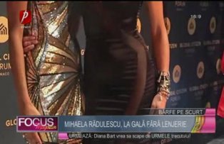 Mihaela Radulescu, la gala fara lenjerie