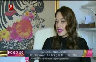 Culorile anului 2016. Andreea Raicu ne spnne pe cine avantajează şi cum le purtăm?