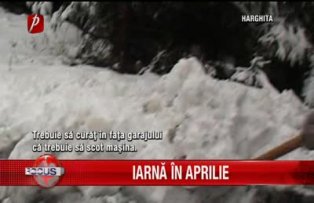Iarna in aprilie