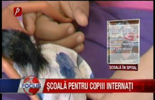 Scoala pentru copiii internati