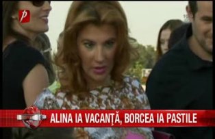 Alina ia vacanta, Borcea ia pastile