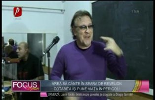 Cotabiţă îşi pune în viaţa în pericol! Vrea să cânte în seara de revelion!