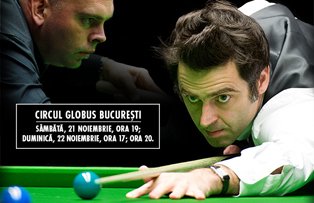 Ronnie O'Sullivan si Stuart Bingham se intalnesc in cadrul celui mai important eveniment de snooker din Romania, in premiera la Bucuresti (P)
