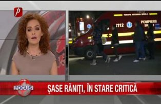 Sase raniti in stare critica