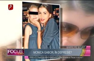Monica Gabor, în depresie?