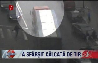 A sfarsit calcata de tren.