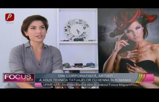 Din corporatistă, artist! A adus tehnica tatuajelor cu henna în România!