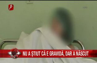 Nu a stiut ca e gravida dar a nascut