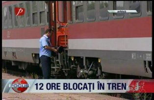 12 ore blocati in tren