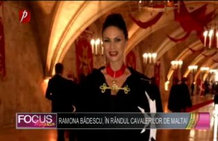 Ramona Bădescu, în rândul cavalerilor de Malta!