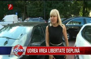 Udrea vrea libertate deplină