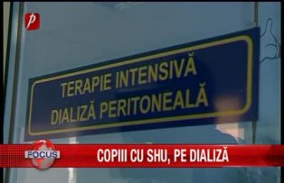 Copiii cu SHU, pe dializă