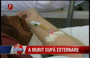 A murit dupa externare