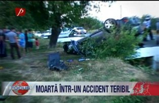 Moarta intr-un accident teribil