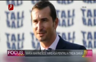 Maria Marinescu, mireasă pentru a treia oară!