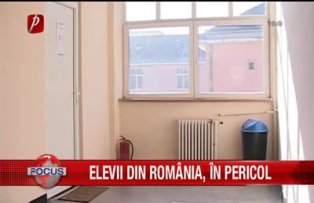 Elevii din Romania in pericol