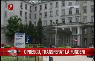 Oprescu transferat la Fundeni
