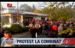 Protest la combinat