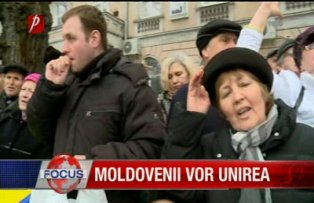 Moldovenii vor unirea