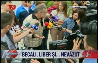 Becali in a treia zi de discretie