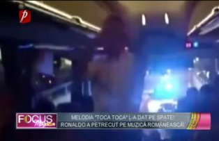 Ronaldo a petrecut pe muzică românească!