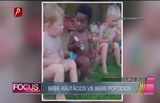 Clipul zilei: bebe răutăcios vs. bebe pofticios