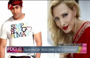 Iulia Vantur: "Descopar zi de zi ceva nou"