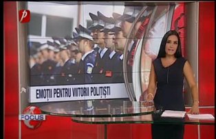 Emotii pentru viitorii politisti