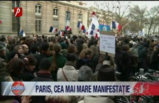Paris cea mai mare manifestatie