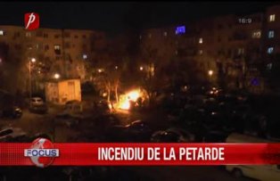 Incendiu de la petarde