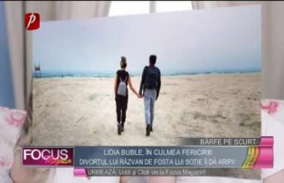 Divorţul lui Răzvan de fosta lui soţie îi dă aripi! Lidia Buble, în culmea fericirii!
