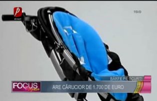 Anda Adam are cărucior de 1.700 de euro