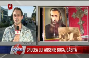 Crucea lui Arsenie Boca, găsită