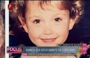 Bianca şi-a adus aminte de copilărie