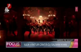 Iulia Vantur canta alaturi de Salman Khan